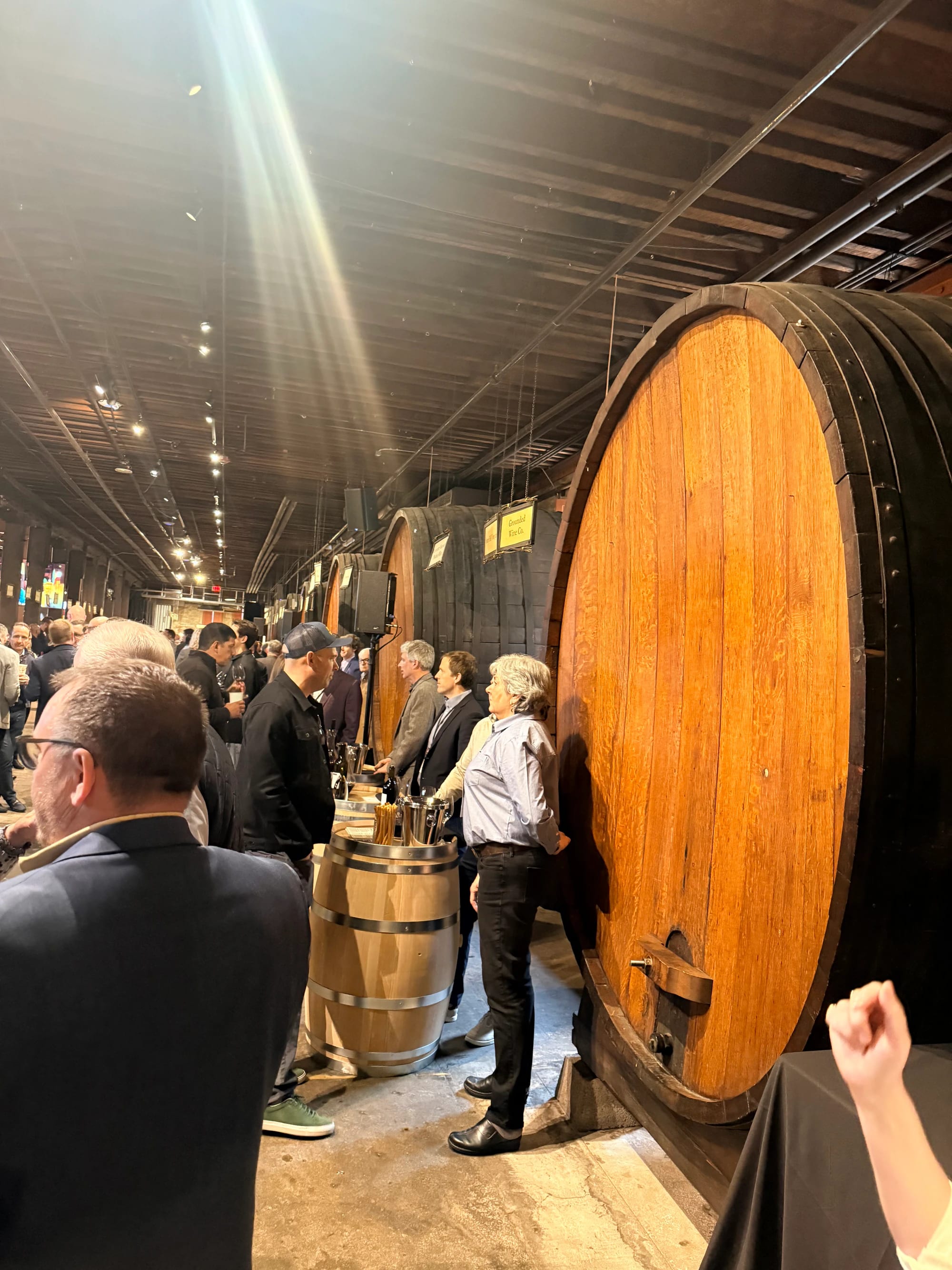 A barrel tasting at Napa Valley Premiere 2026