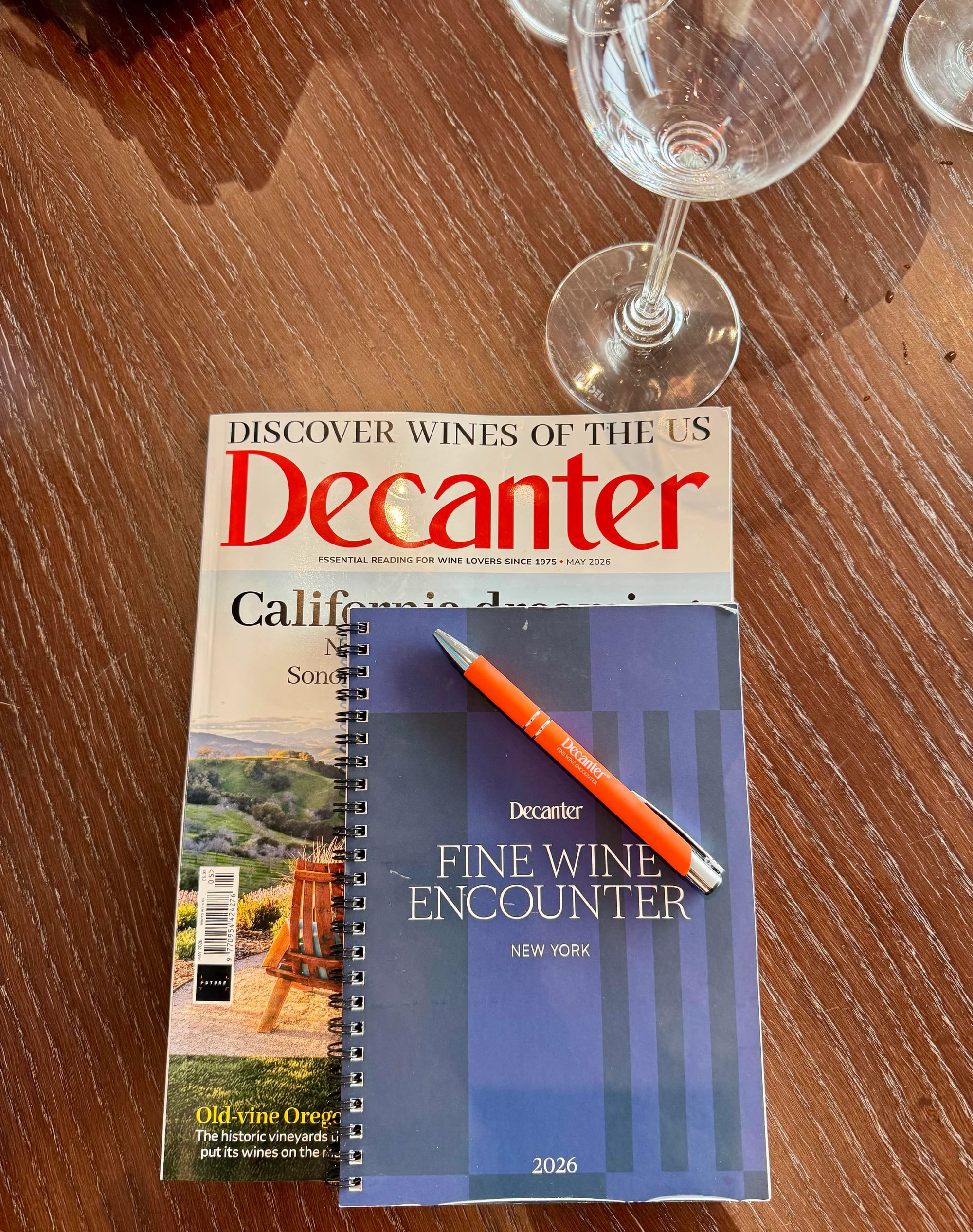 Decanter Fine Wine Encounter 2025 materials