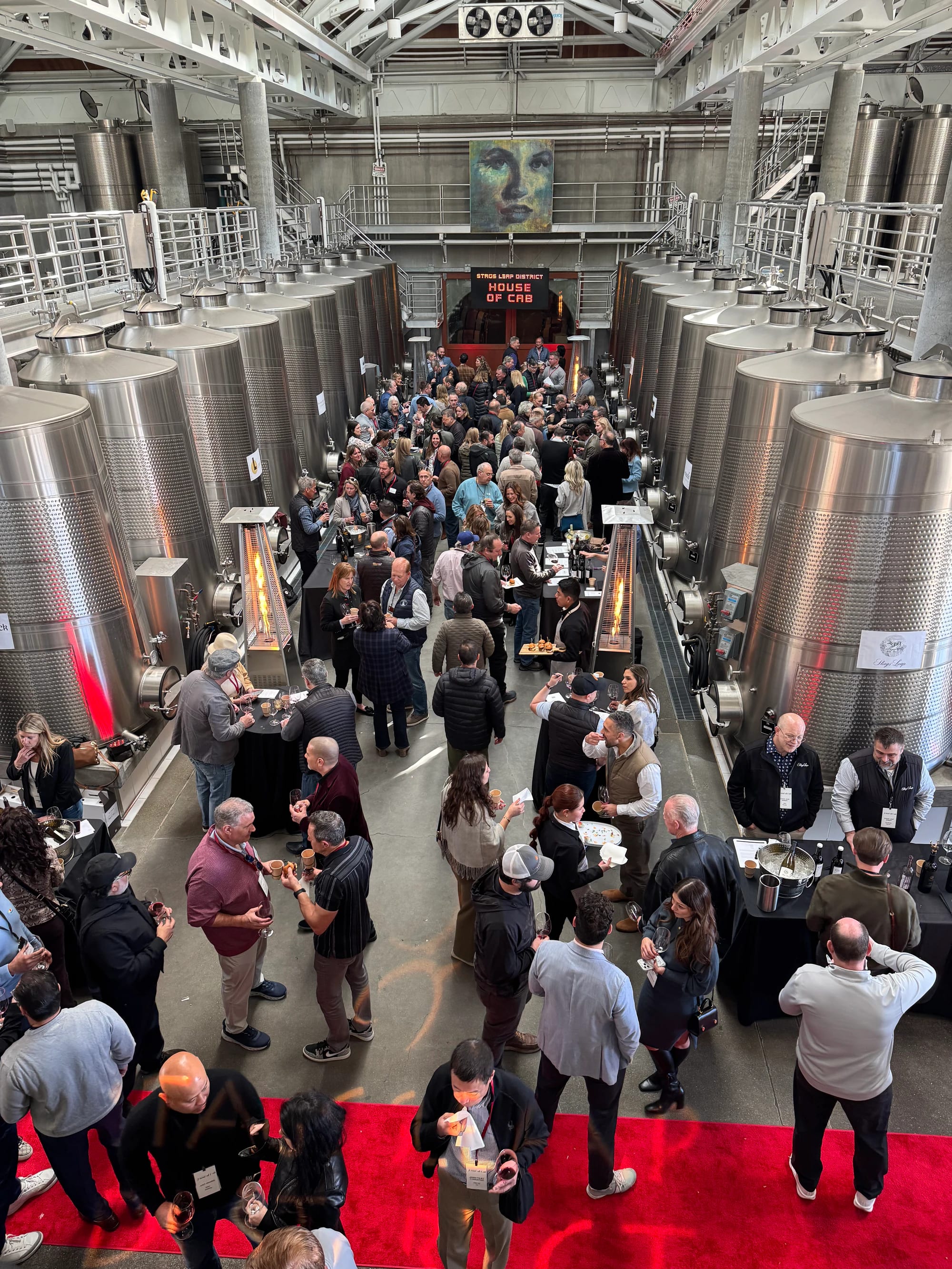 Guests at Stags Leap during Napa Valley Premiere 2026